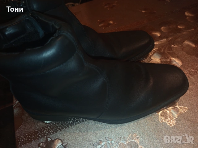 Нови Мъжки Зимни Боти Изцяло от Естествена Кожа 43, снимка 6 - Мъжки боти - 53624867