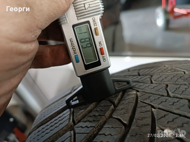 2бр.зимни гуми 225/45/17 Semperit, снимка 2 - Гуми и джанти - 53672491