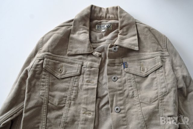 Replay дамско яке бежаво