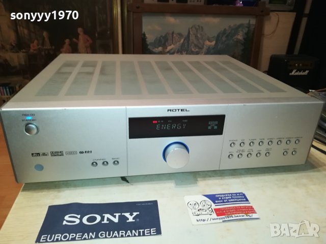 Rotel RSX-03 Surround Sound Receiver-ВНОС SWISS 1309231047L2EK, снимка 10 - Ресийвъри, усилватели, смесителни пултове - 42174622