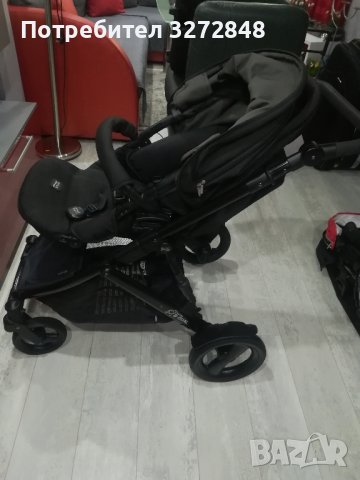 Бебешка комбинирана количка BRITAX B-DUAL, снимка 10 - Детски колички - 41893037