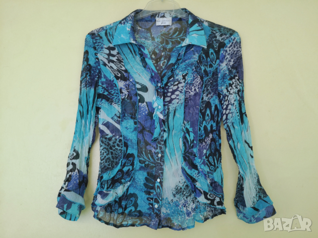 Amy Vermont / M* / дамска лятна проветрива риза туника / състояние: ново, снимка 14 - Блузи с дълъг ръкав и пуловери - 44508774