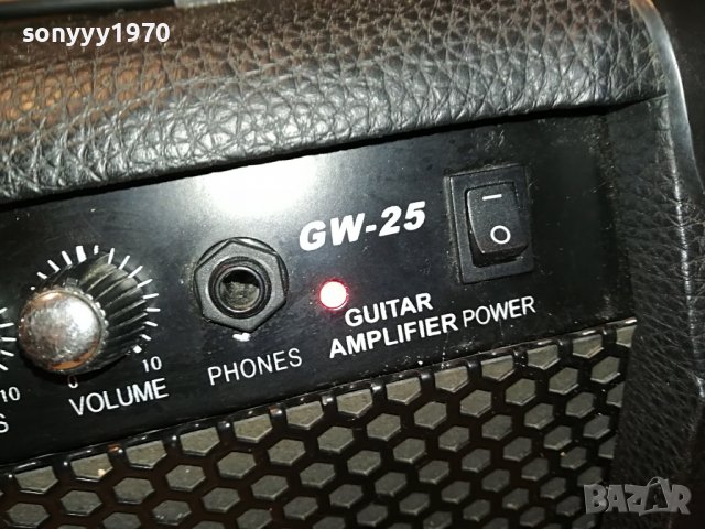 MC CRYPT GW-25 GUITAR AMPLIFIER-ВНОС GERMANY 1302231715L, снимка 9 - Ресийвъри, усилватели, смесителни пултове - 39662181