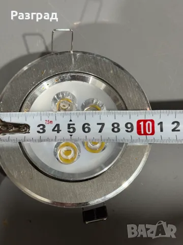 Лед подвижни луна от алуминий за вграждане, снимка 9 - Лед осветление - 48076646