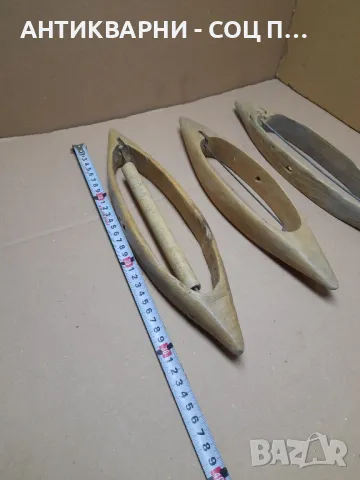 Стари Дървени Совалки За Тъкачен Стан., снимка 5 - Антикварни и старинни предмети - 48263686
