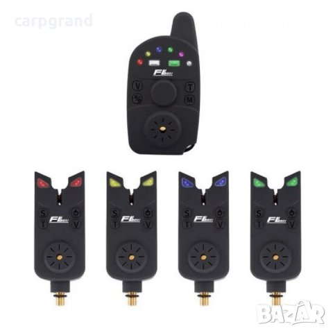 Сигнализатори с централа 4+1 FL JY, снимка 2 - Такъми - 42725491