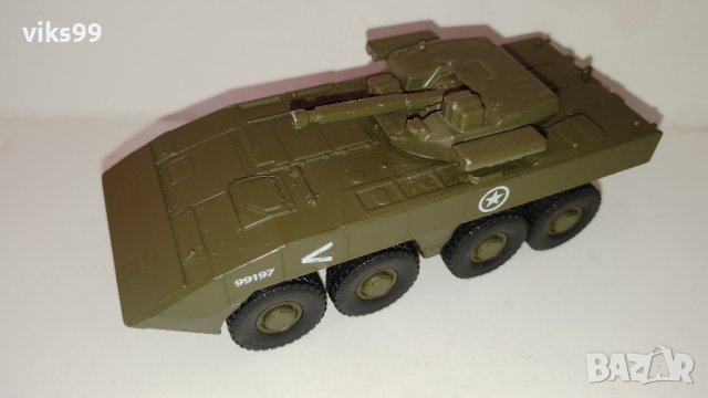 Метален Танк Armor Squad, BTR Welly 99197 , снимка 2 - Колекции - 42608376