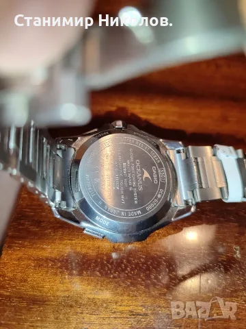 Часовник Casio Oceanus OCW-G2000-1AJF GPS,Bluetooth,Sapphire Cristal., снимка 8 - Мъжки - 55798202