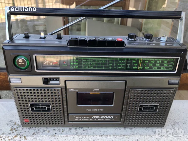 Радиокасетофон Sharp GF-8080 , снимка 11 - Радиокасетофони, транзистори - 55782900