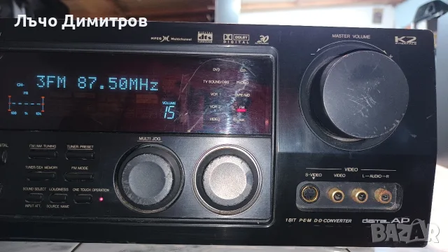 JVC    RX-888RBK, снимка 5 - Ресийвъри, усилватели, смесителни пултове - 55874329