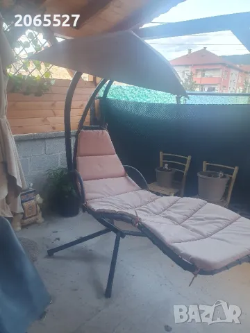 люлка-шезлонг, снимка 3 - Градински мебели, декорация  - 50012387