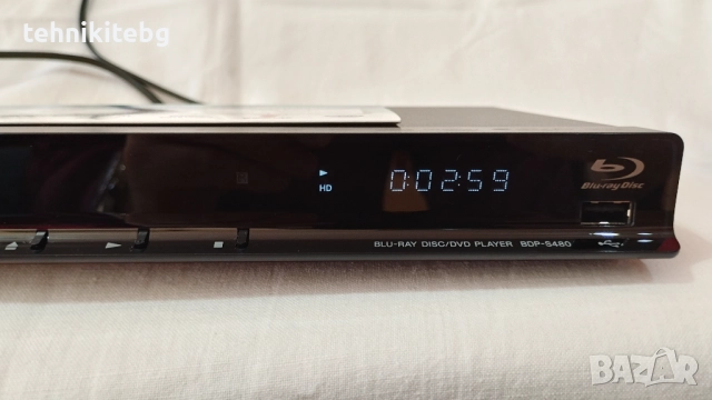⭐⭐⭐ SONY BDP-S480 ⭐⭐⭐ Blu-Ray 3D/DVD/CD/MP3 плеър с USB и LAN, снимка 4 - Аудиосистеми - 51646263