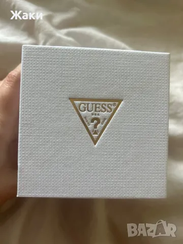 GUESS  Иноксов часовник с диамант, Rose Gold, снимка 4 - Дамски - 49804996