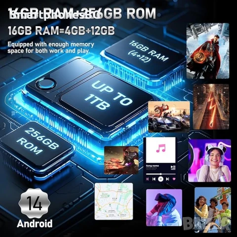 IIIF150 B3C 16GB RAM 256GB ROM, 10800 mAh с IP68 защита, снимка 10 - Други - 51381801