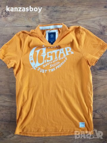 g-star fletcher - страхотна мъжка тениска, снимка 4 - Тениски - 35962390