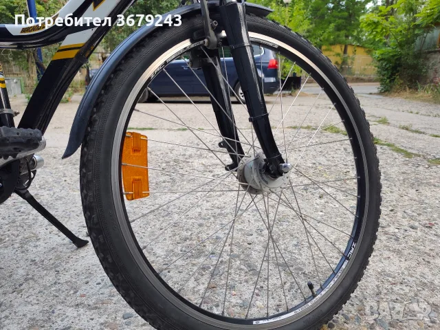 Велосипед Bergamont Bergamonster 26" – Запазен, с преден амортисьор и скорости Shimano, снимка 7 - Велосипеди - 55953095
