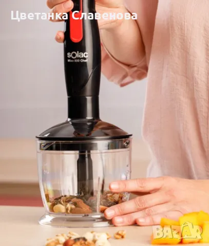 Пасатор 3 в 1  Solac Mixo 800 Chef, снимка 2 - Чопъри и пасатори - 49364205