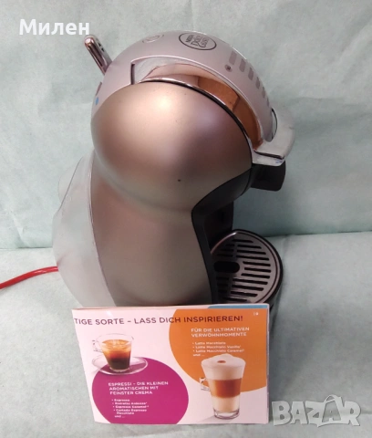 Кафемашина с гаранция 1 година NESCAFÉ® Krups Dolce gusto Automat Genio 2.Silver, снимка 4 - Кафемашини - 53725685