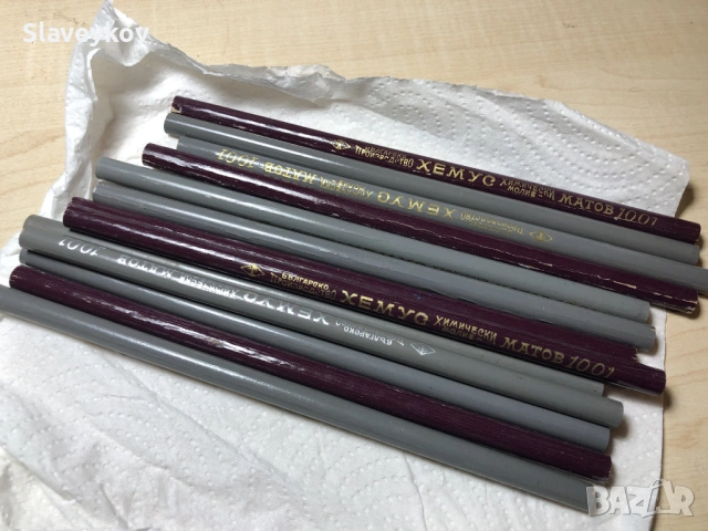 Продавам лот от над 250 стари моливи, снимка 3 - Антикварни и старинни предмети - 53575324