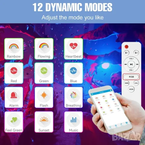 блутут музикална лампа-плафон, снимка 2 - Bluetooth тонколони - 49467370