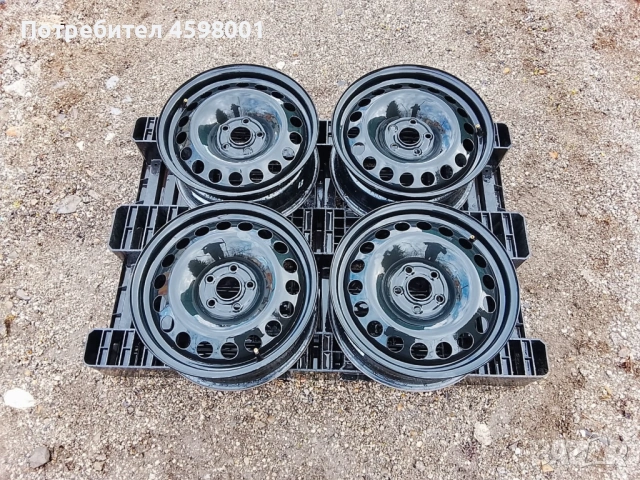 4бр.Оригинални железни джанти 16цола 5x105 за Opel Astra J,K,Mokka,Chevrolet Cruze,Aveo