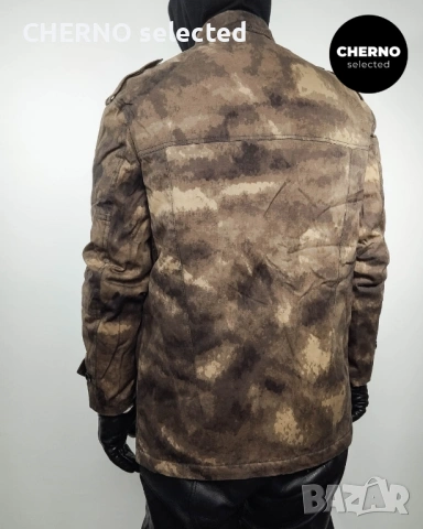 Мъжко камуфлажно полево яке DRYKORN Field Camo Jacket feat. British Millerain – размер L , снимка 2 - Якета - 53850954