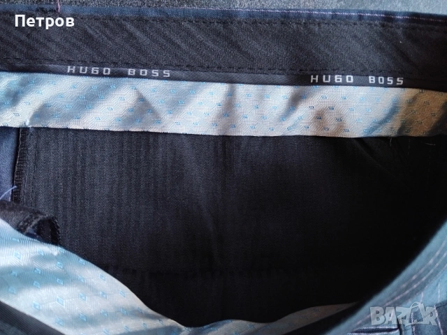 Класически костюм- сако и панталон, марка BOSS XXL/3XL, снимка 5 - Сака - 53847217