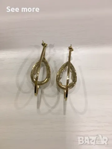 DYRBERG/KERN обеци стомана с покритие, снимка 5 - Обеци - 47489182