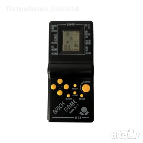 ПРОМО! Тетрис електронна конзола Ретро игра 9999в1, снимка 3 - Образователни игри - 47262305