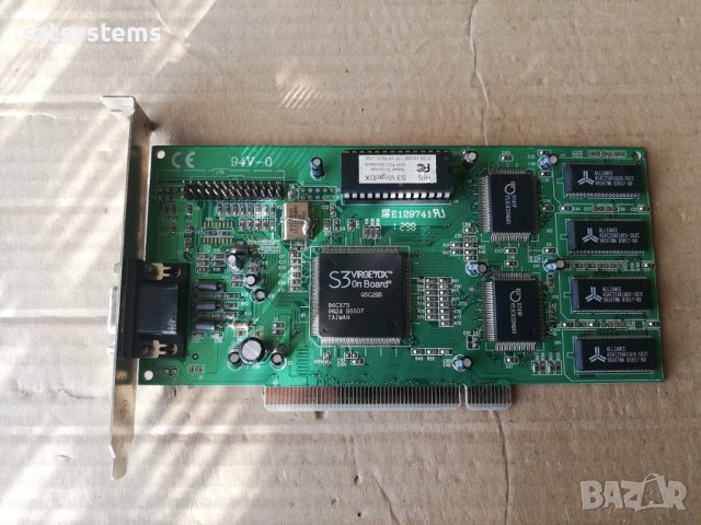 Видео карта S3 Super Virge/DX HIS 4MB PCI, снимка 1 - Видеокарти - 41385926