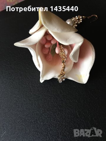 Обеци от серията “Тайната градина” на дизайнерката Анелия Милчева, снимка 4 - Обеци - 41676249