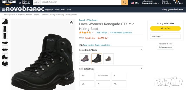 Lowa 39 250€ GORE-TEX® Естествена кожа Renegade GTX Mid туристически трисезонни трекинг обувки, снимка 13 - Маратонки - 40426196