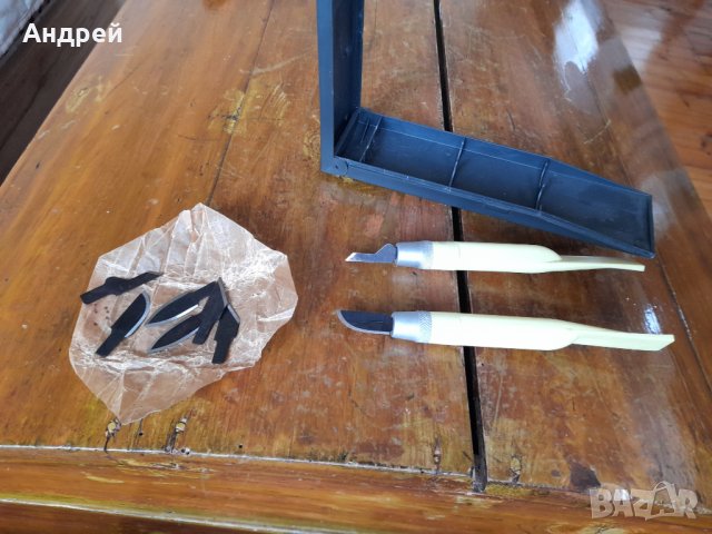 Стари ножчета за Инкрустация, снимка 4 - Други ценни предмети - 41930320