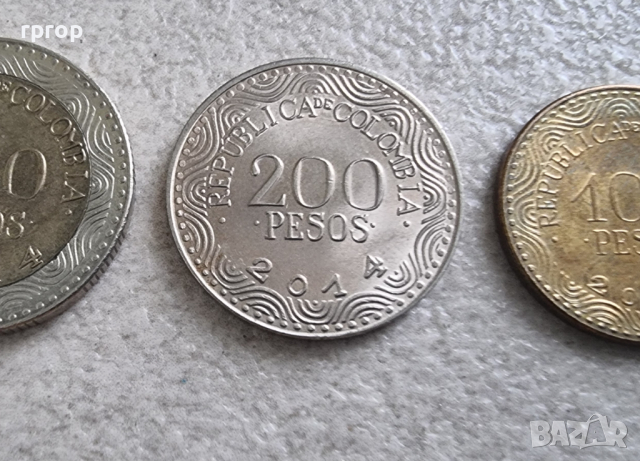  Колумбия. 50, 100, 200, 500 и 1000 песо . UNC.Чисто нови. 5 бр., снимка 4 - Нумизматика и бонистика - 44571341