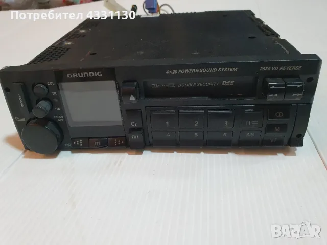Grundig 2680 VD Авто Радио Касетофон OldTimer, снимка 2 - Аксесоари и консумативи - 49509487