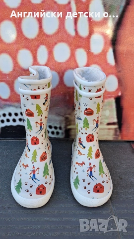 Английски детски гумени ботуши, снимка 5 - Детски боти и ботуши - 52190648