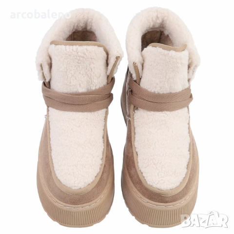 Дамски зимни боти до глезена, 3цвята , снимка 5 - Дамски боти - 52222704