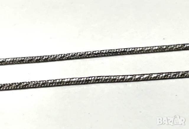 Сребърен Накит: Синджир с Кръст (проба 925) ITALY-4,175 грама, снимка 7 - Колиета, медальони, синджири - 51339902