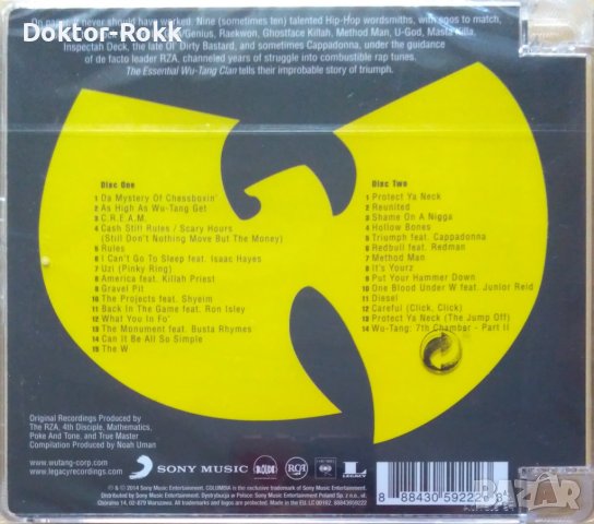 Wu-Tang Clan - The Essential (2 CD) [2014], снимка 2 - CD дискове - 41512079