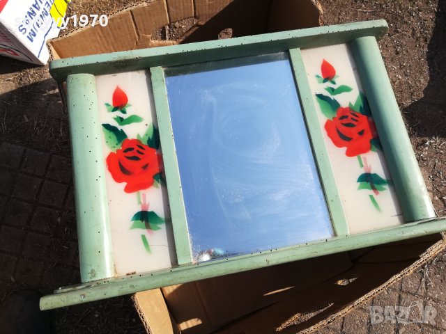 старо огледало-антик 0602221009, снимка 9 - Антикварни и старинни предмети - 35688393