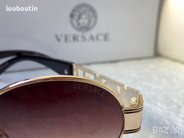 -25 % разпродажба Versace 2022 дамски слънчеви очила мъжки унисекс овални кръгли, снимка 12 - Слънчеви и диоптрични очила - 38685555