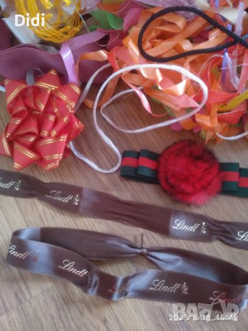 Панделки ластици ленти украса цветя , снимка 1