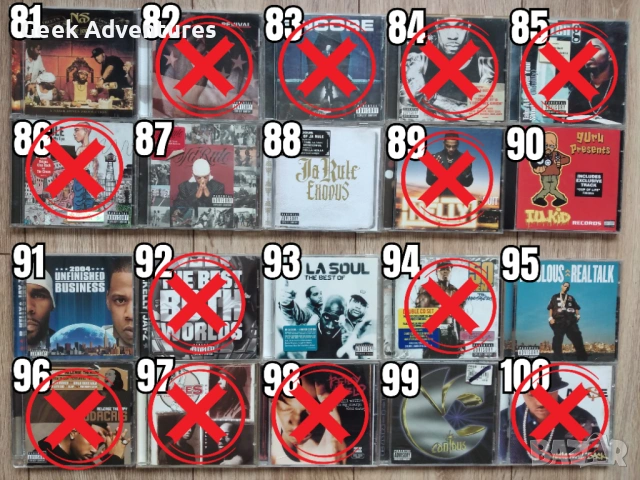 Hip-Hop Rap Music Albums CD's Оригинални Рап Музикални Дискове Хип-Хоп, снимка 6 - CD дискове - 46671250