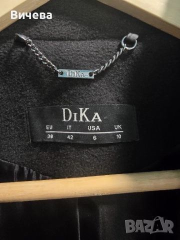 Di Ka елегантно дамско палто, снимка 4 - Палта, манта - 52368335