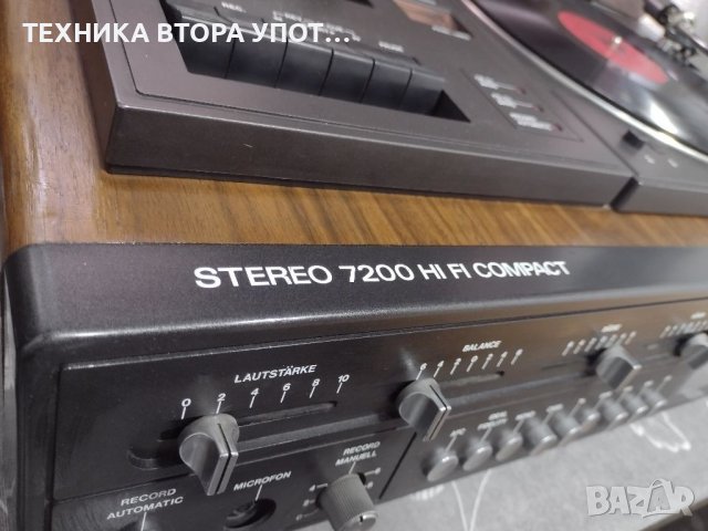  Hi-fi грамофон, тунер и дек ITT - Комбайн, снимка 3 - Грамофони - 39320436