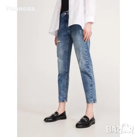 Boyfriend Страхотни дънки с висока талия, снимка 7 - Дънки - 48539209