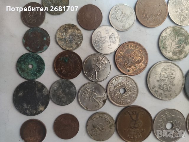 Монети Дания , снимка 4 - Нумизматика и бонистика - 41806653