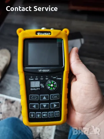 FindSat VF-6800P.Уред за измерване сателитен,цифров,аналогов сигнал и камери, снимка 2 - Други инструменти - 49275142