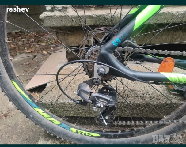 Велосипед Sprint Maverik 27.5 550ММ черен, снимка 9 - Велосипеди - 50450290