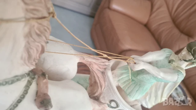 стара статуетка сувенир внос от Европа, снимка 5 - Декорация за дома - 50784524